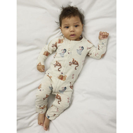 Name It Peyote Melange Nbnollu Pooh Ls Nattdräkt Wdi