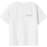 Name It Bright White Nkmrob Nreg Ss Top