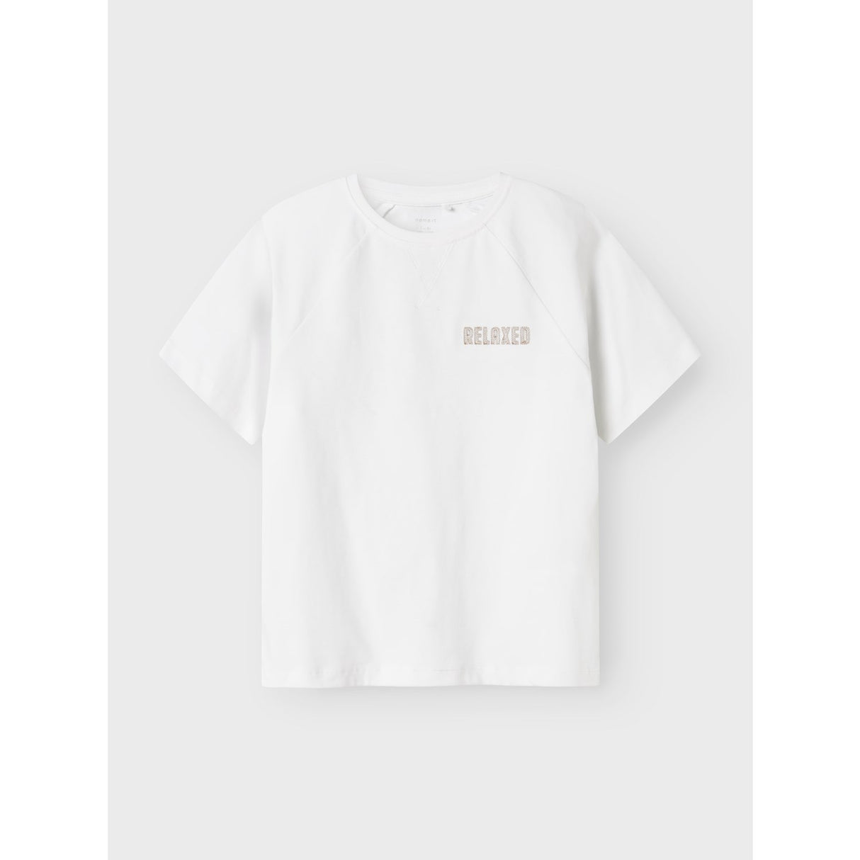 Name It Bright White Nkmrob Nreg Ss Top