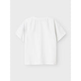 Name It Bright White Nkmrob Nreg Ss Top