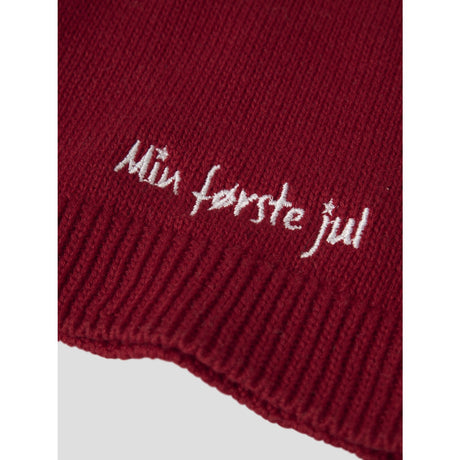 Name It Jester Red 2025 Star Nbnrixmasine Knit Hat