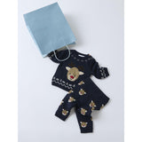 Name It Navy Blazer Nbmreome Knit Byxor