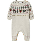 Name It Peyote Melange Nbnralko Ls Knit Suit