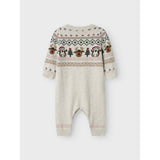Name It Peyote Melange Nbnralko Ls Knit Suit