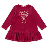 Konges Sløjd Sangria Velou Klänning GOTS