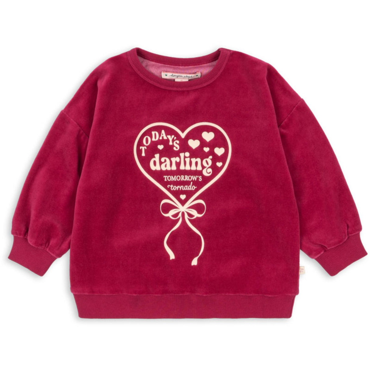 Konges Sløjd Sangria Velou Blus GOTS