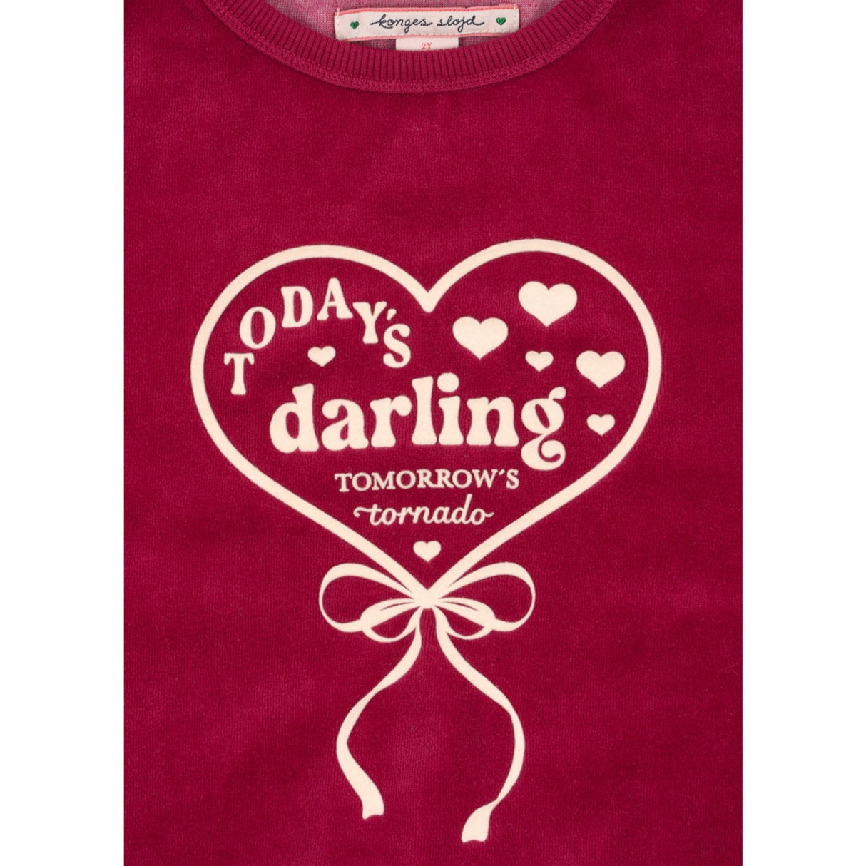 Konges Sløjd Sangria Velou Blus GOTS