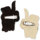 Konges Sløjd Bow Kitty 2 Pack Rosett Kitty Beaded Hair Clip