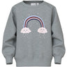 Name It Grey Melange Rainbow Clouds Nmfvenus Ls Nreg Sweat Bru