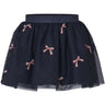 Name It Navy Blazer Christmas Bow Nmfveross Tulle Skirt