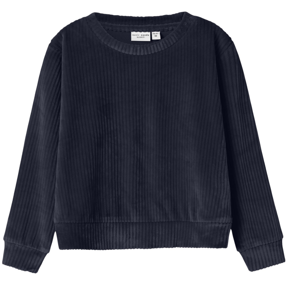 Name It Navy Blazer Nmfveloa Ls Velvet Short Top