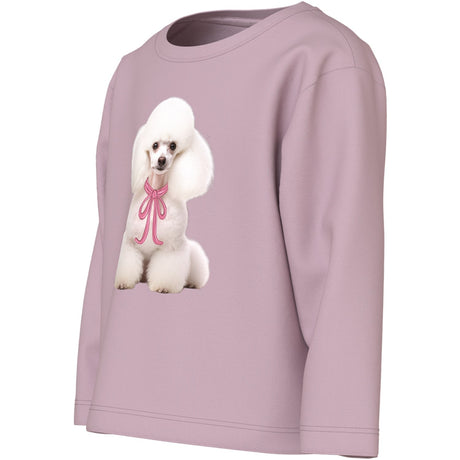 Name It Keepsake Lilac Poodle Bow Nmfvotea Ls Nreg Top