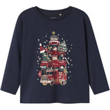 Name It Navy Blazer Nmmrejulli Nreg Ls Top Box