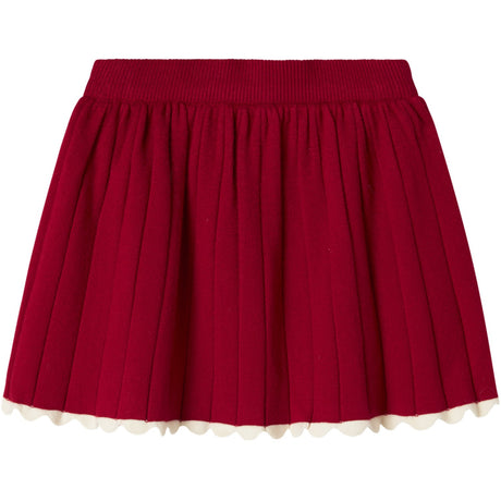 Name It Jester Red Nmfralbo Knit Skirt