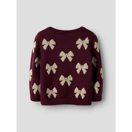 Name It Burgundy Nmfrekka Ls Knit