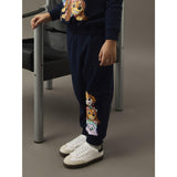 Name It Navy Blazer Nmfnaba Paw Nreg Swe Byxor Bru Cplg