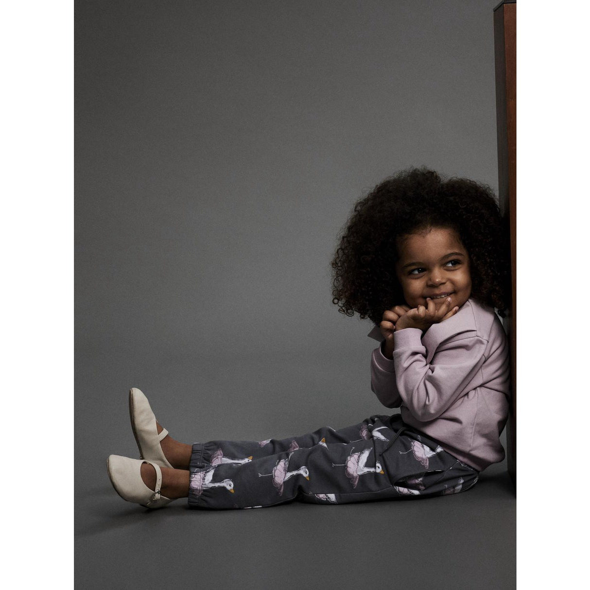 Name It Lava Smoke Nmfswana Sweat Byxor Bru