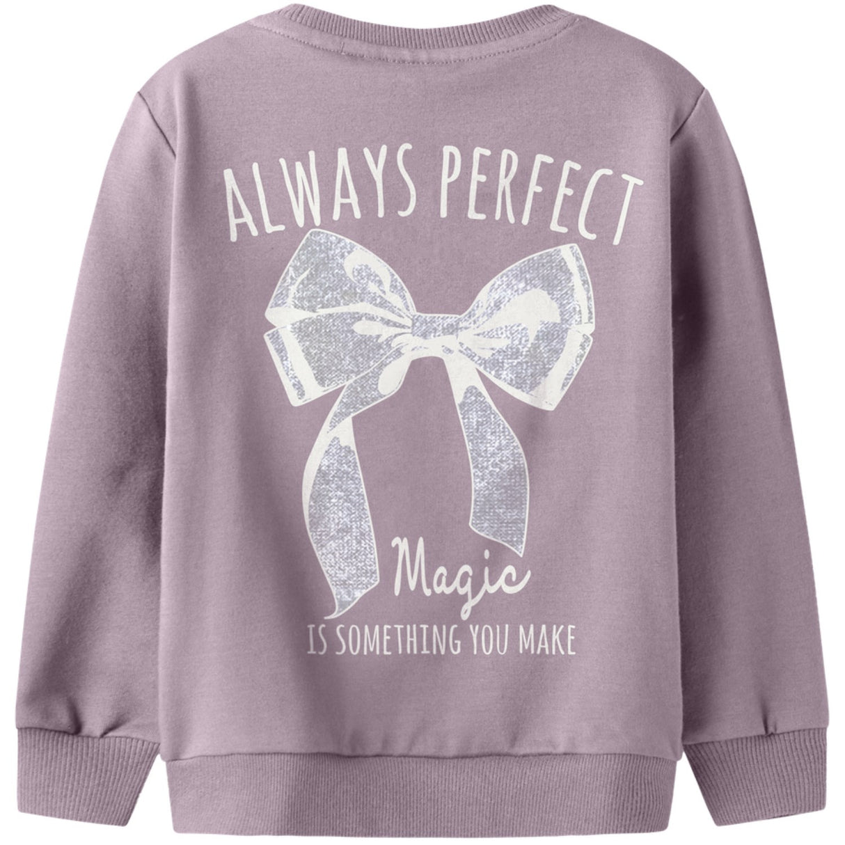 Name It Keepsake Lilac Nmfsakkina Ls Sweat Box Bru