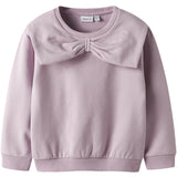 Name It Keepsake Lilac Nmfsovea Ls Nreg Sweat Bru