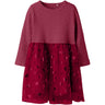 Name It Jester Red Nmfrosally Ls Dress