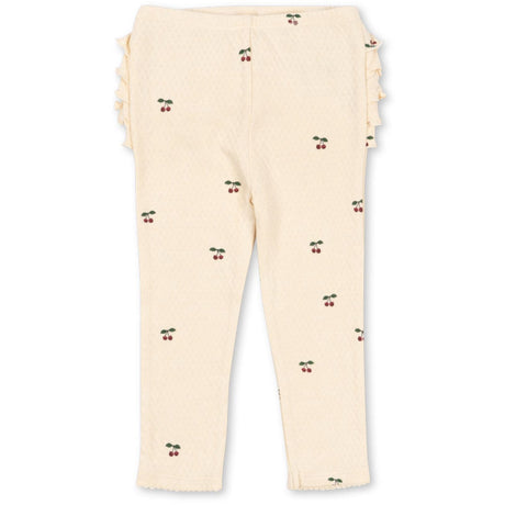 Konges Sløjd Cherry Sui Frill Byxor GOTS