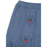 Konges Sløjd Country Blue Soleil Stickad Kjol GOTS