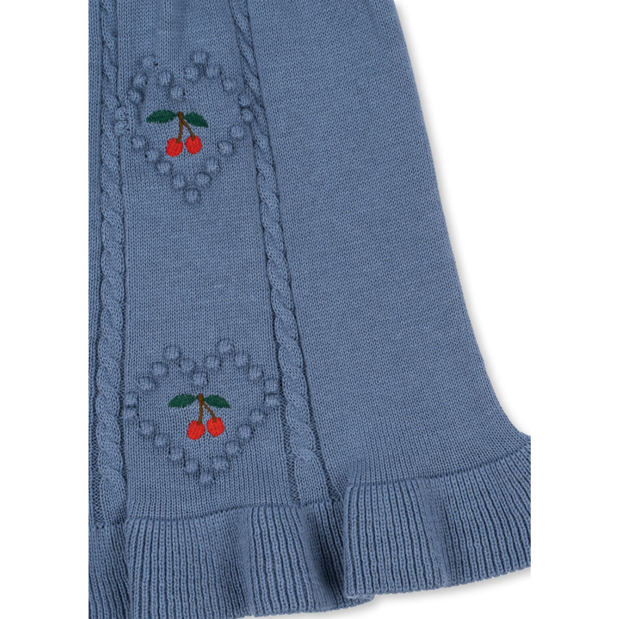 Konges Sløjd Country Blue Soleil Stickad Kjol GOTS