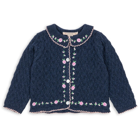 Konges Sløjd Ensign Blue Rosier Cardigan