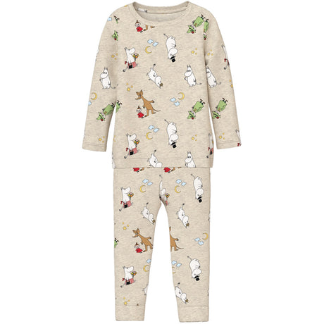 Name It Peyote Melange Nmnsemol Moomin Ls Nattkläder Vde