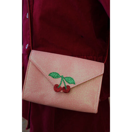 Konges Sløjd Pink Glitter Love Letter Plånbok