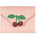 Konges Sløjd Pink Glitter Love Letter Plånbok