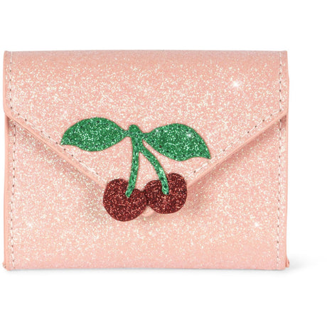 Konges Sløjd Pink Glitter Love Letter Plånbok