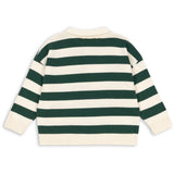 Konges Sløjd Pine Grove Stripe Manis Stickad Pikétröja