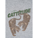 Konges Sløjd Grey Melange Lou Sweat Zip Huva Ocs