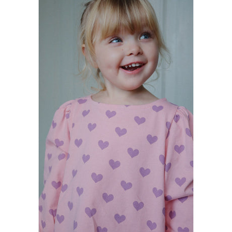 Konges Sløjd Hortensia Coeur Drey Slit Blus GOTS