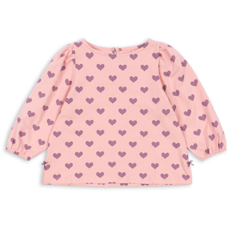 Konges Sløjd Hortensia Coeur Drey Slit Blus GOTS