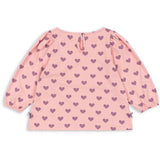 Konges Sløjd Hortensia Coeur Drey Slit Blus GOTS