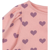 Konges Sløjd Hortensia Coeur Drey Slit Blus GOTS