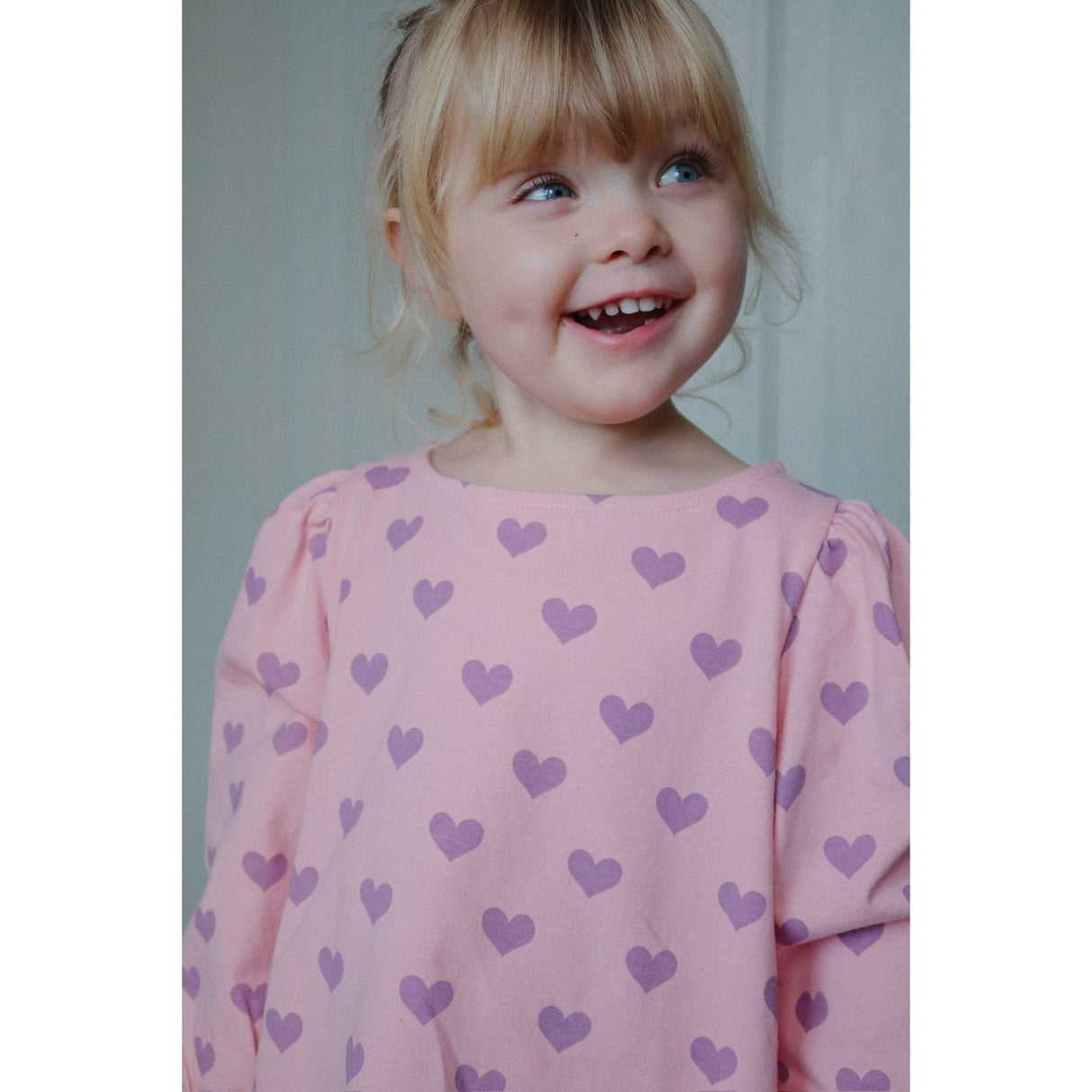 Konges Sløjd Hortensia Coeur Drey Slit Blus GOTS
