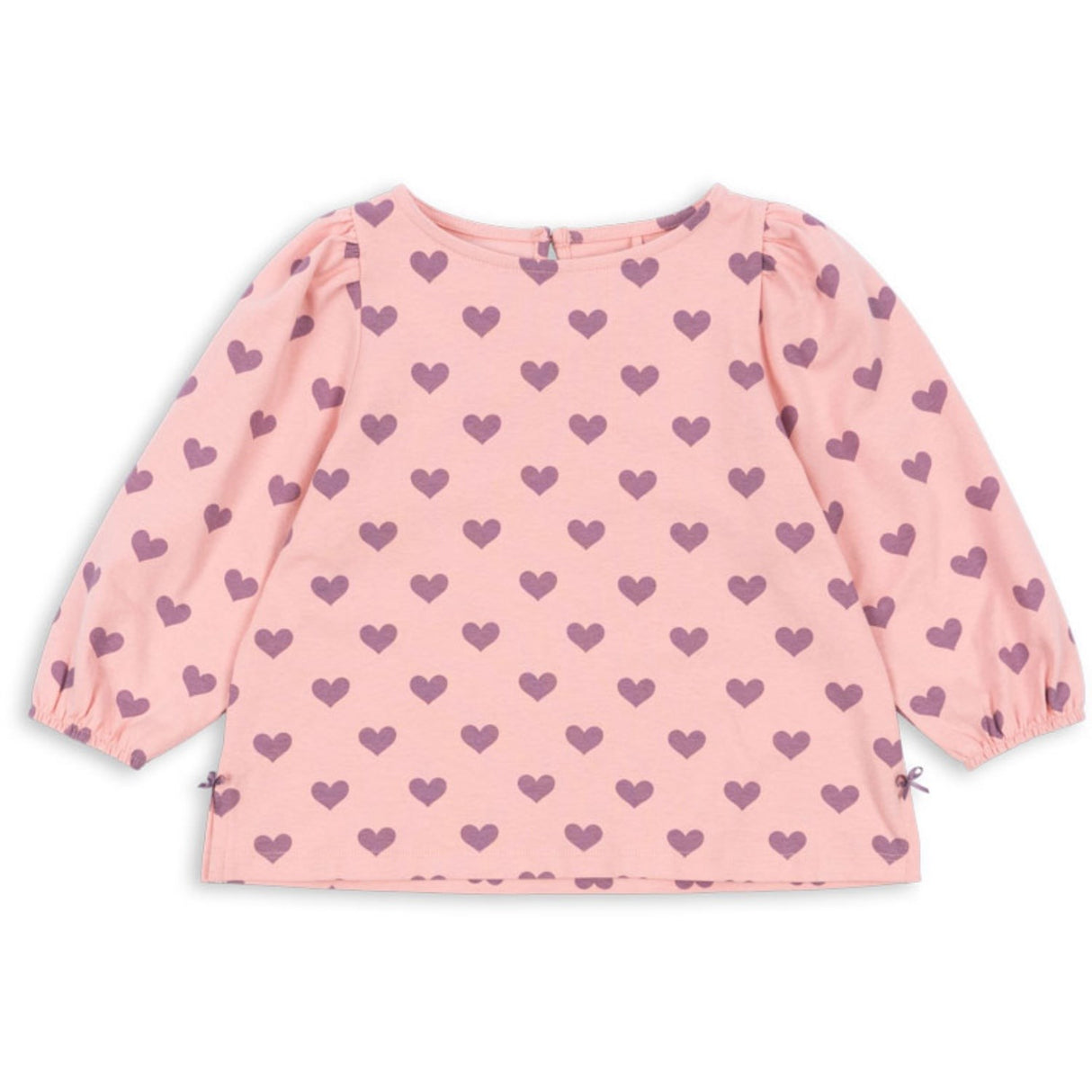 Konges Sløjd Hortensia Coeur Drey Slit Blus GOTS