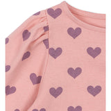 Konges Sløjd Hortensia Coeur Drey Slit Blus GOTS