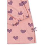 Konges Sløjd Hortensia Coeur Drey Slit Blus GOTS