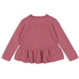 Konges Sløjd Deco Rose Cabby Frill Cardigan GOTS