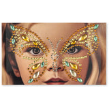 Konges Sløjd Purple Rain Butterfly Face Jewels