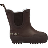 Pom Pom Chocolate Brook GumBoots Thermo Ankle