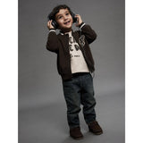 Name It Delicioso Nmmrohan Ls Nreg Sweat Card Bru