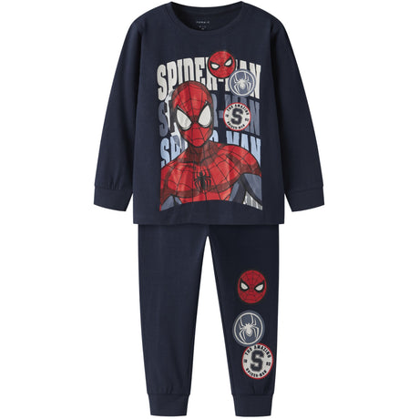 Name It Navy Blazer Nmmocti Spider Ls Nightset Mar