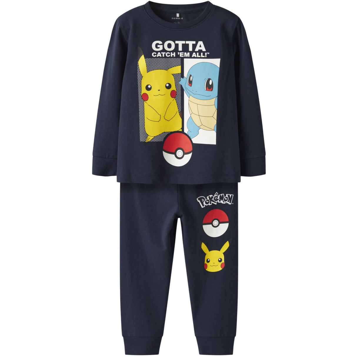 Name It Navy Blazer Nmmostyr Pokemon Ls Nightset Sky