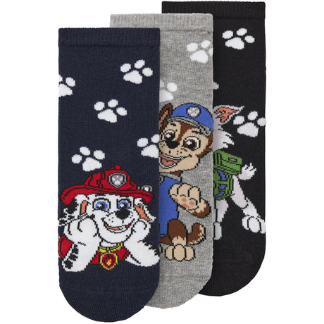 Name It Navy Blazer Nmmnaveen Paw 3p Strumpor Cplg