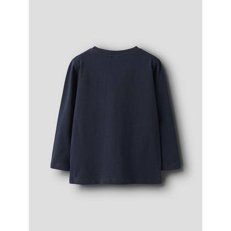 Name It Navy Blazer Nmmnitin Paw Ls Nreg Top Box Cplg